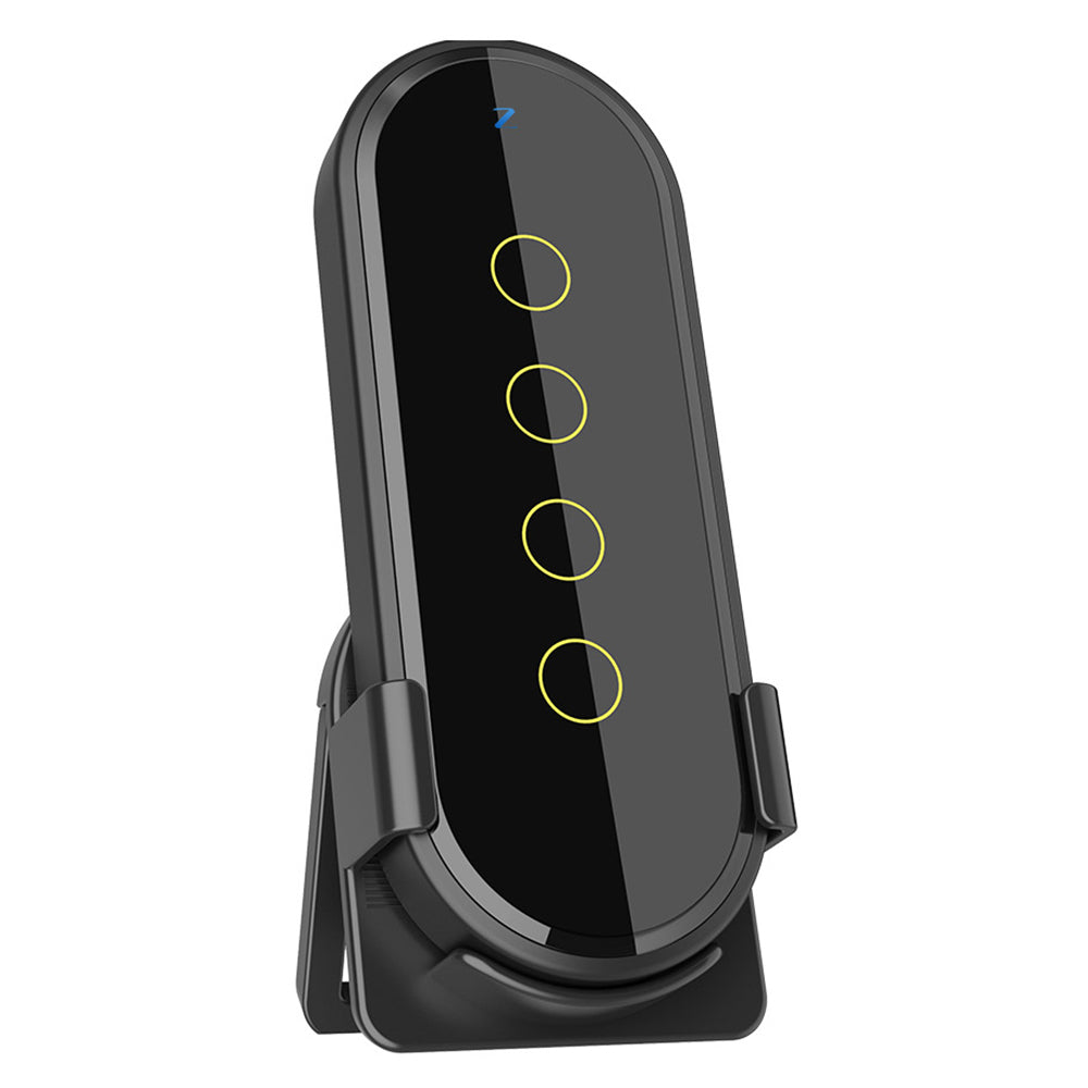TM-YKQ004 4 Gang Tuya ZigBee Wireless Touch Smart Switch Light Remote Control TM-YKQ004 4 Gang Tuya ZigBee Wireless Touch Smart Switch Light Remote Control